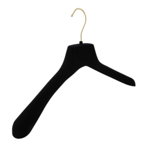 Cintre velours robes et chemisiers semi épais avec crochet noir (F1VN) –  PMP Cintres