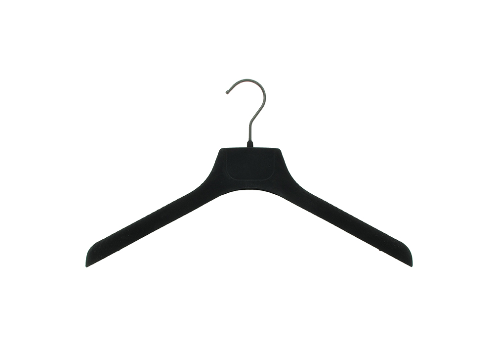Cintre velours robes et chemisiers avec crochet noir (ECVN) – PMP Cintres