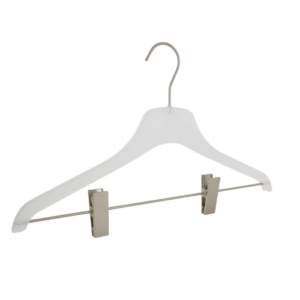 Cintre design bois pantalon avec barre antiglisse - L1709