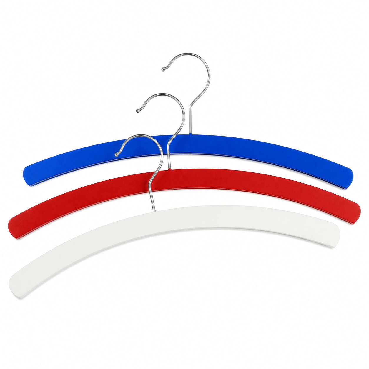 Cintre bois couleur RAL sur mesure PMP Cintres
