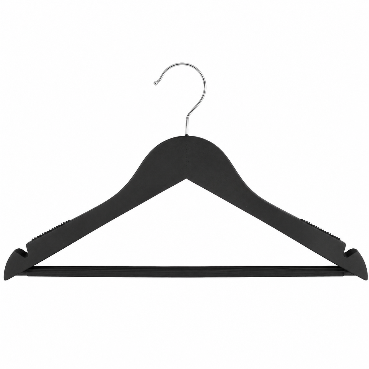 Cintre bois noir laqué PMP Cintres
