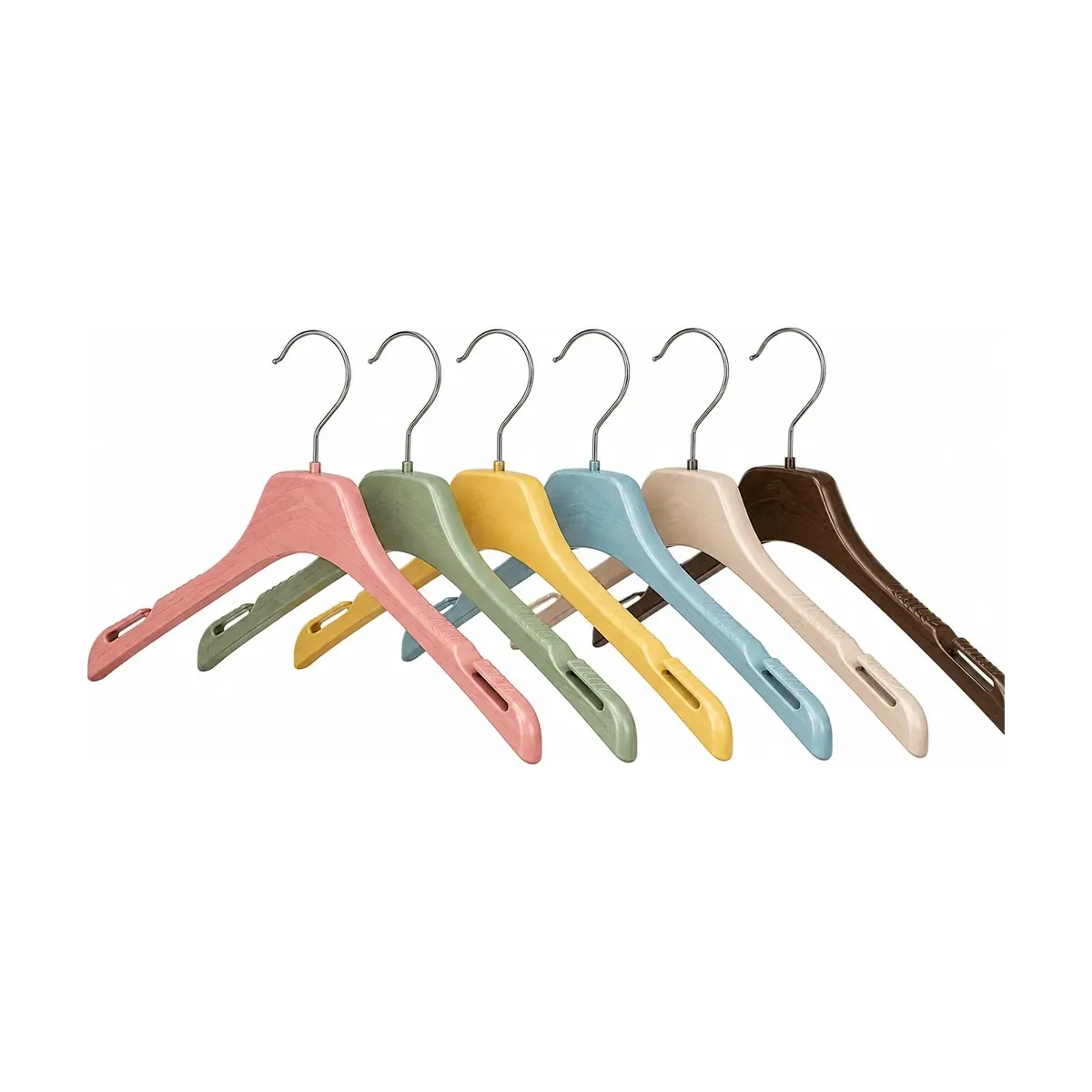 Cintres plastique différents coloris PMP Cintres