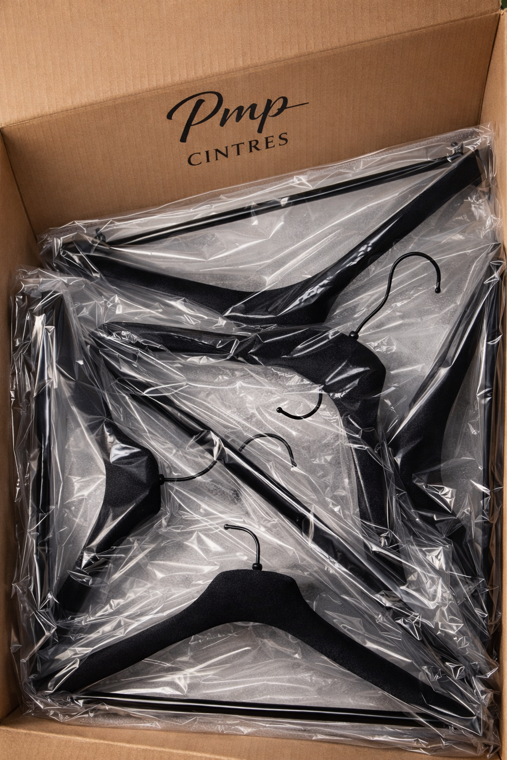 Emballage unitaire velours PMP Cintres